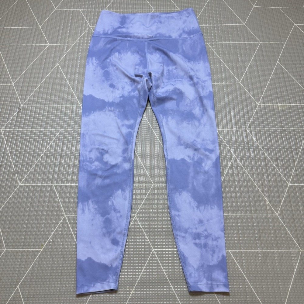 Beyond Yoga Olympus High Waisted 7/8 Yoga Leggings L Serene Blue Smoke